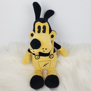 Bendy and the Ink Machine Yellow Sepia Boris  Wolf Anthropomorphic Plush 11.5"